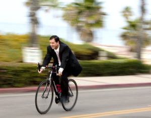 Mike on Bike